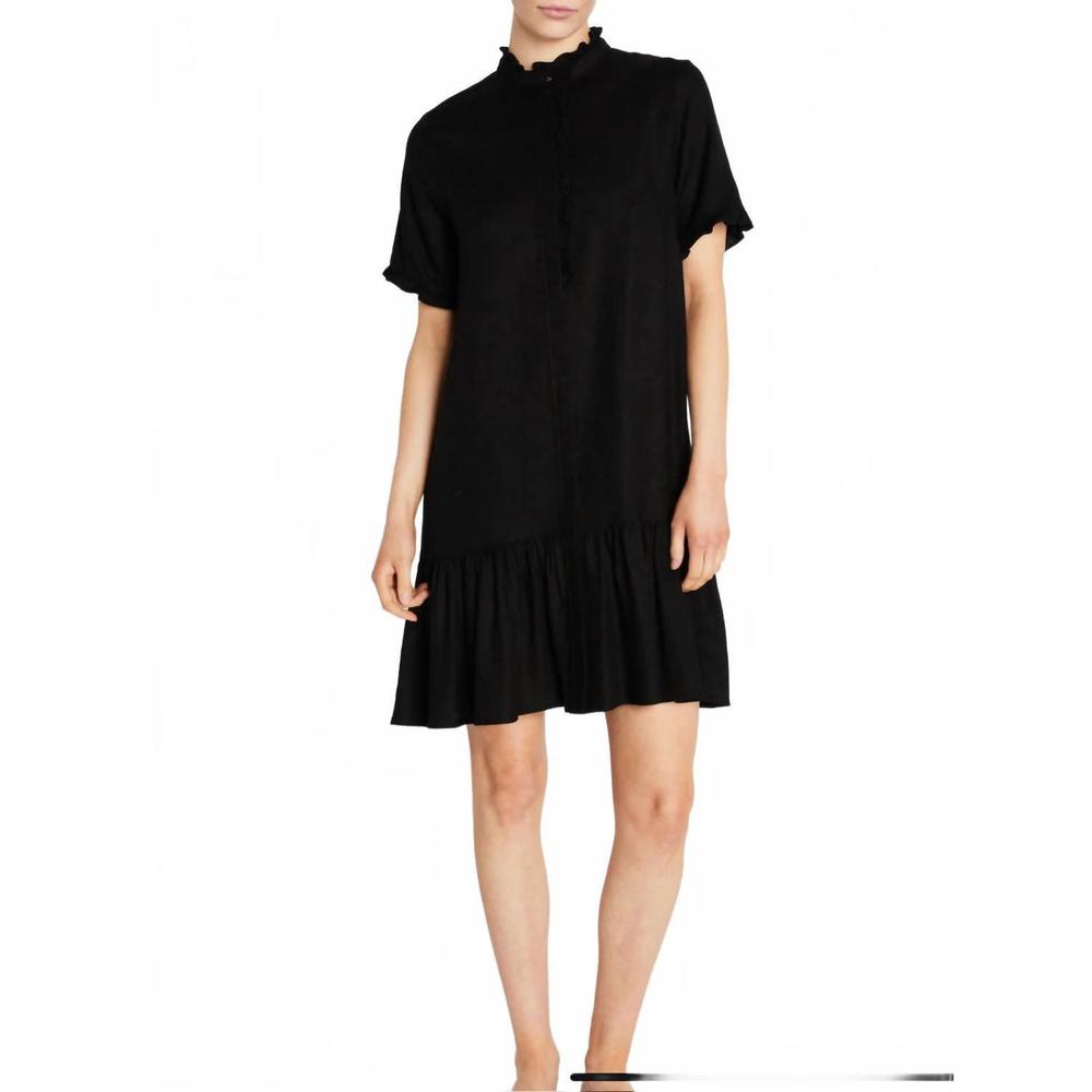 NEW BRUUNS BAZAAR rosemary dress in black
